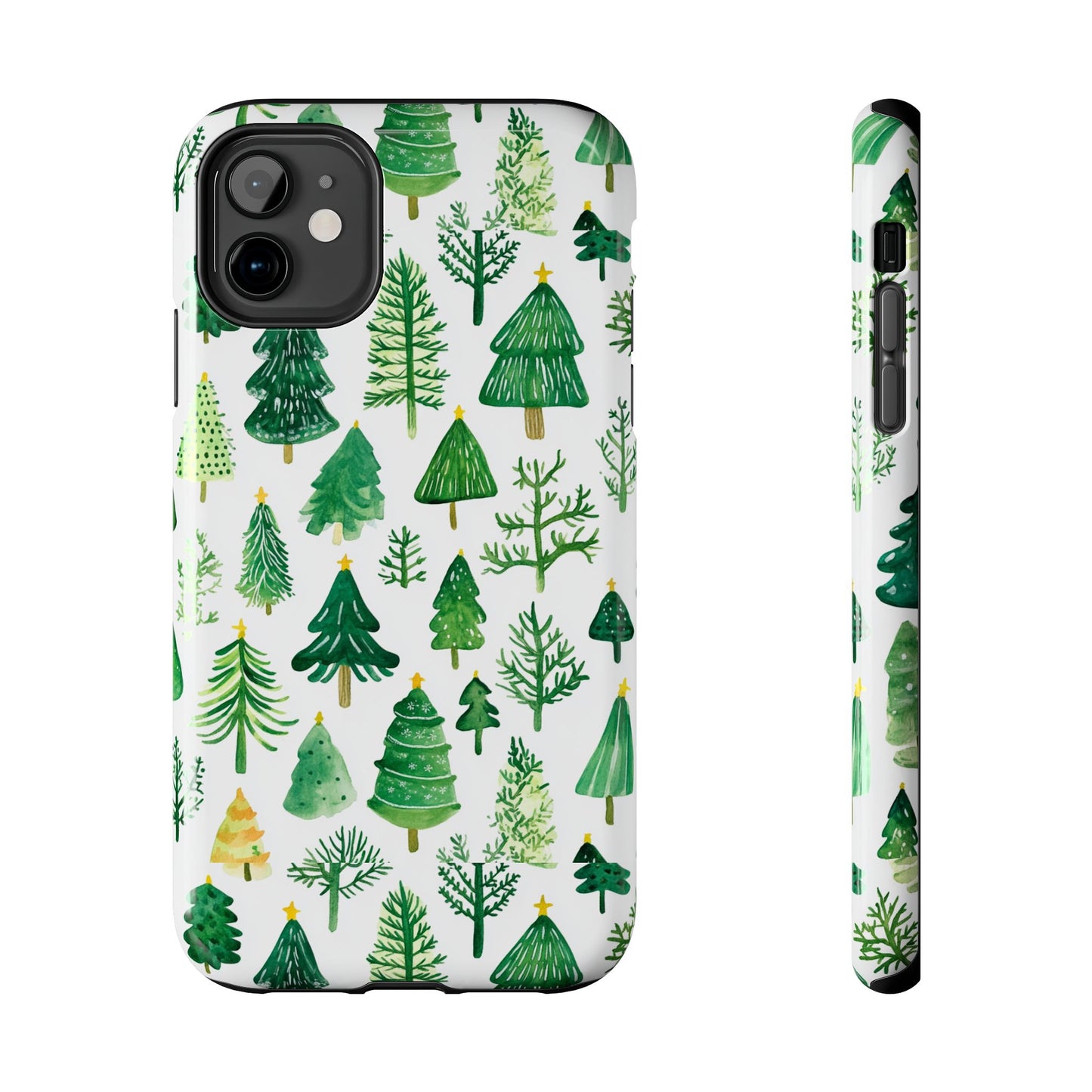 Christmas Trees Tough Phone Cases