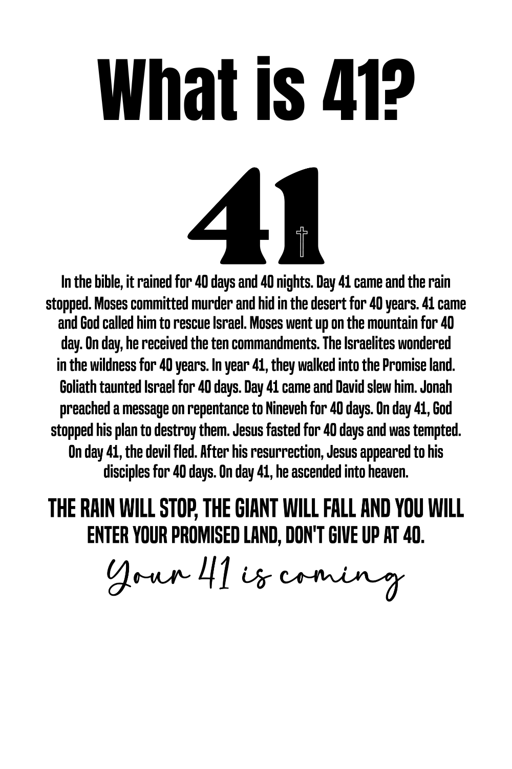 Your 41 is Coming Men Tshirt