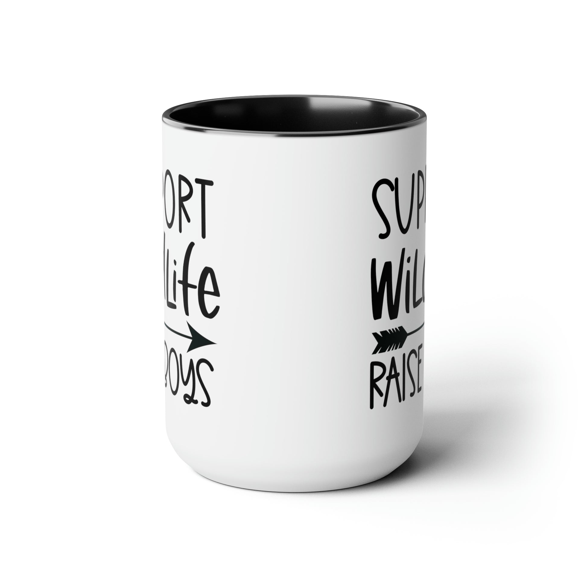 Support Wildlife Raise Boys Mug