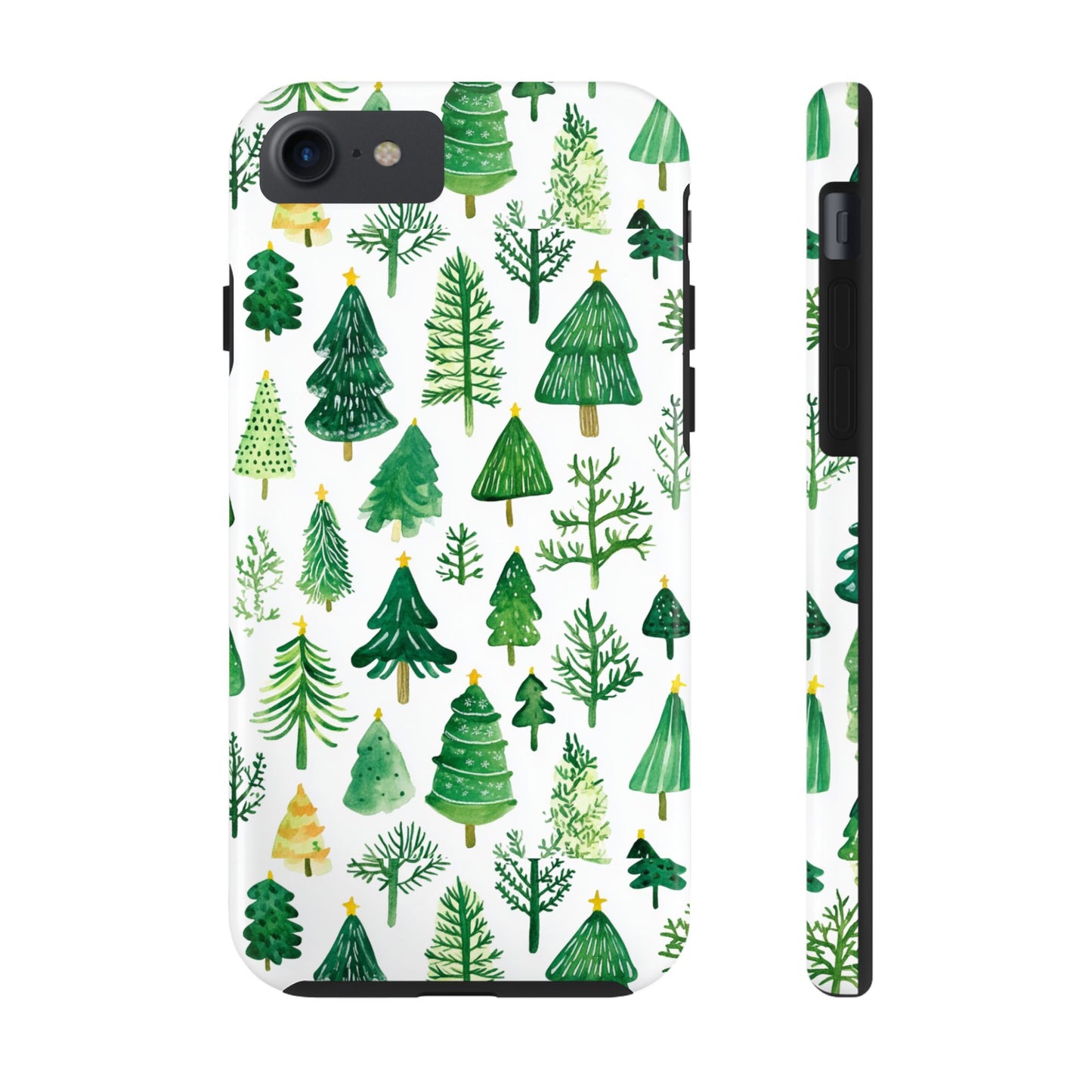 Christmas Trees Tough Phone Cases