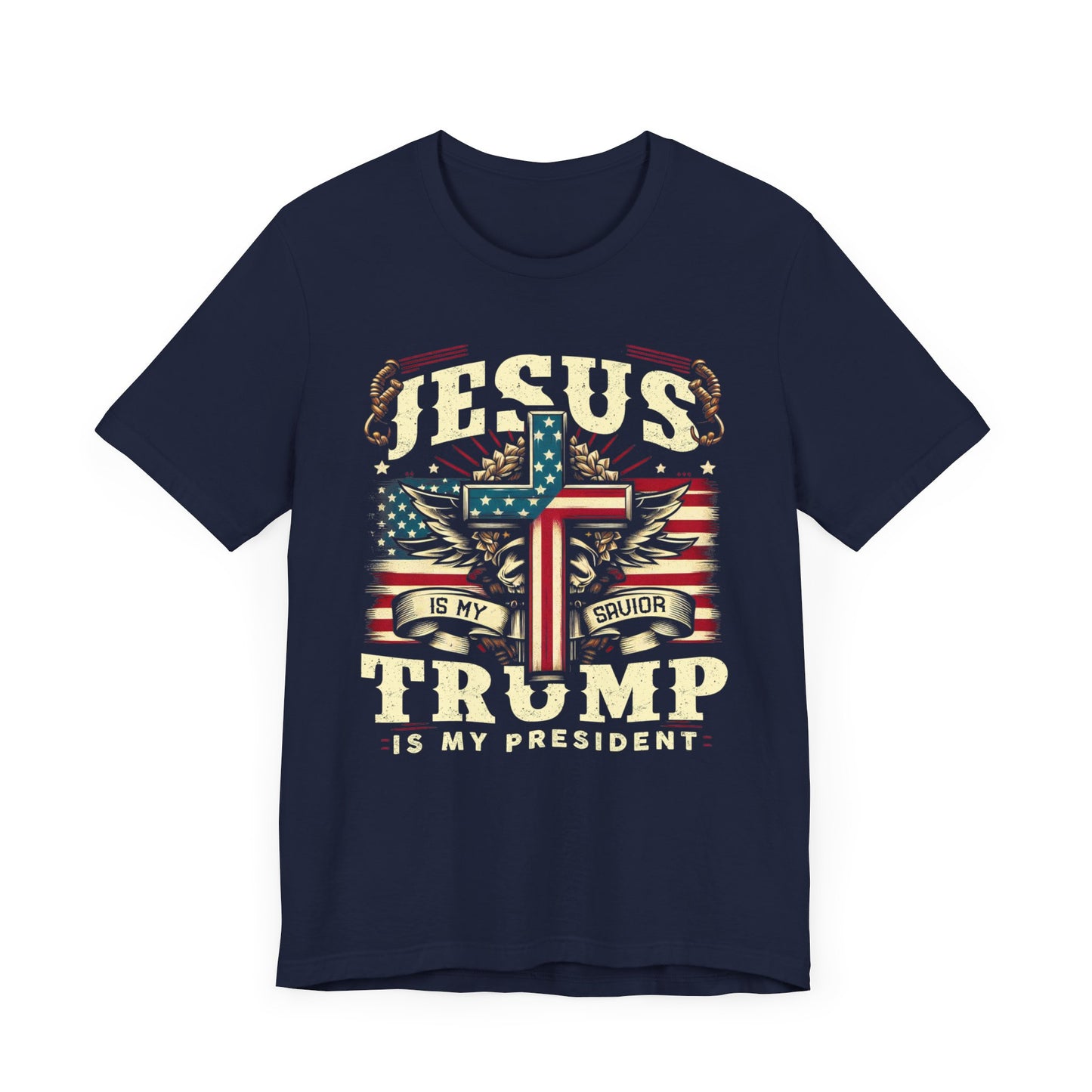 Jesus is My Savior Trump is My President Tshirt