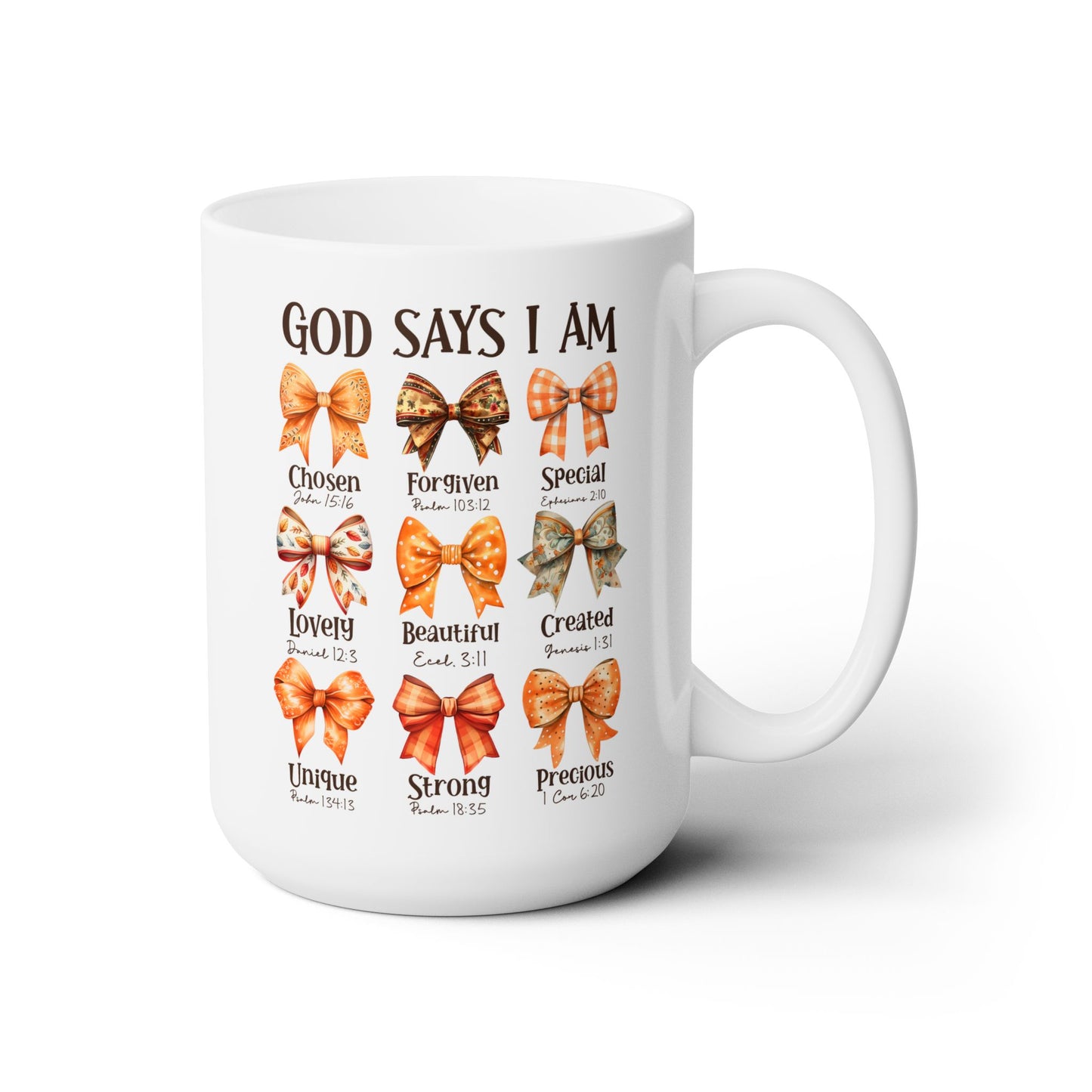 God Says I Am Coffee Mug- 15oz