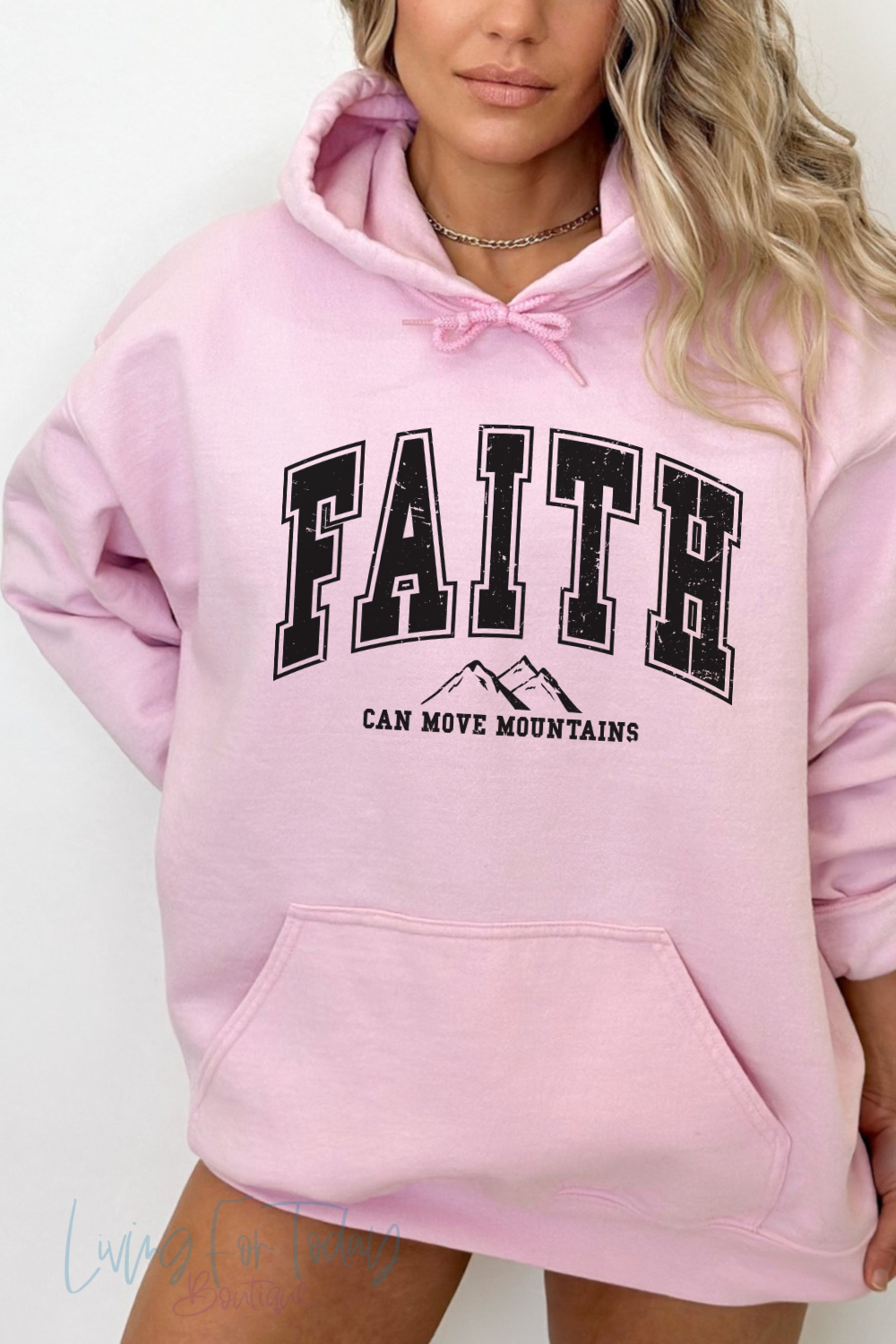 Faith Can Move Mountains Hoodie