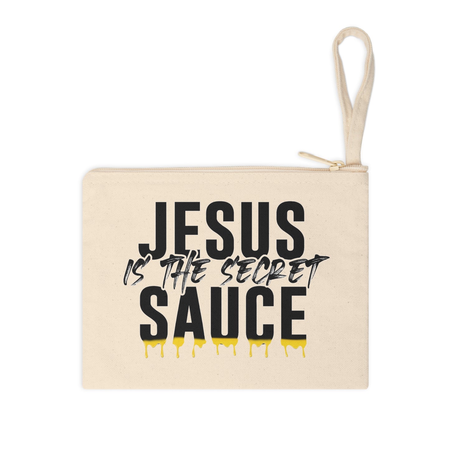 Jesus Is the Secret Sauce Accessory Zipper Pouch