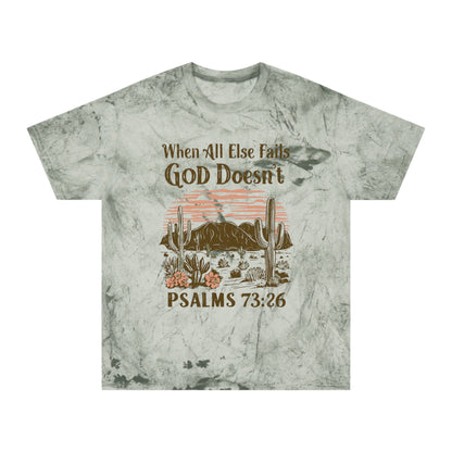 Comfort Colors Color Blast Psalm 73 26 T-Shirt