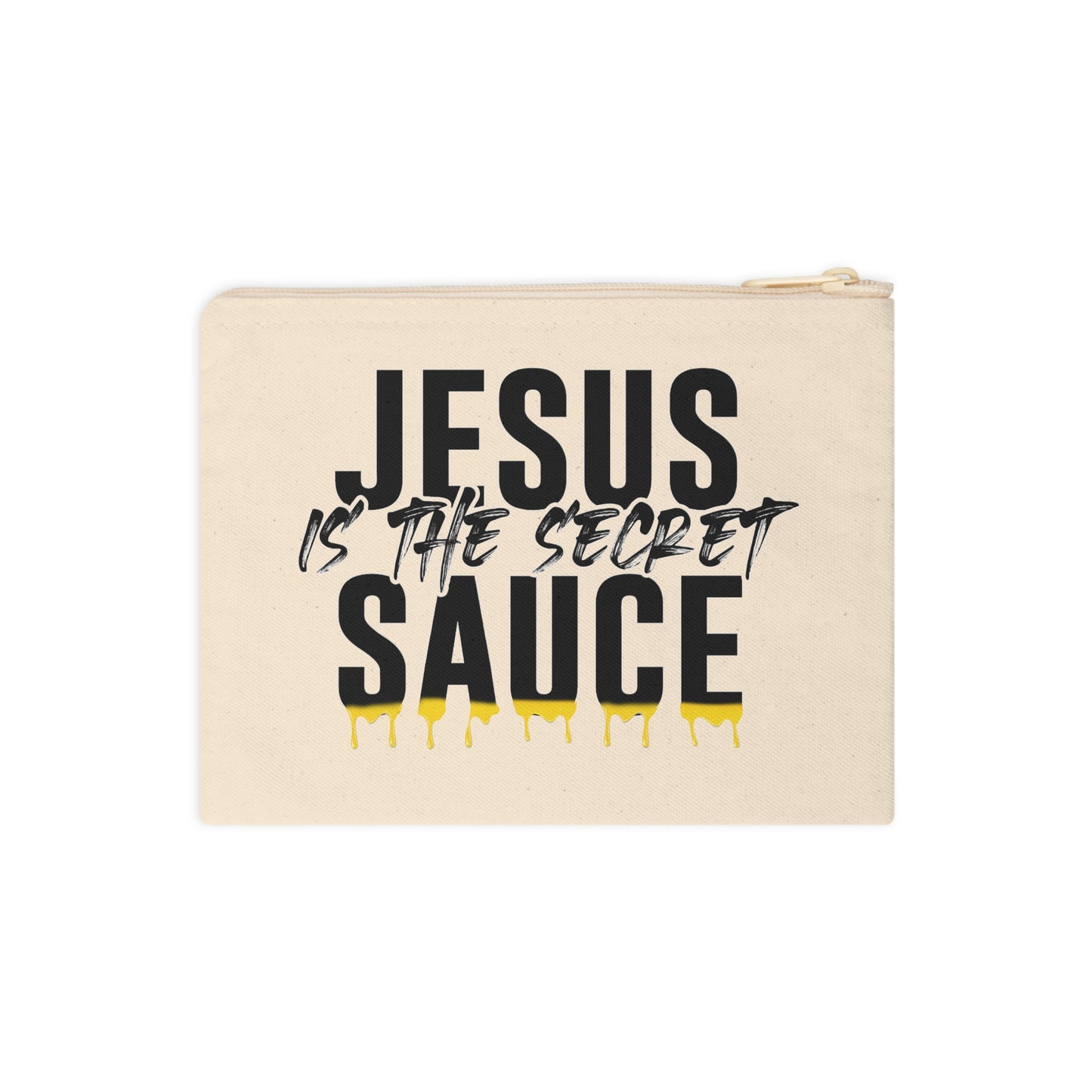 Jesus Is the Secret Sauce Accessory Zipper Pouch