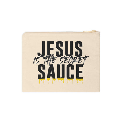 Jesus Is the Secret Sauce Accessory Zipper Pouch