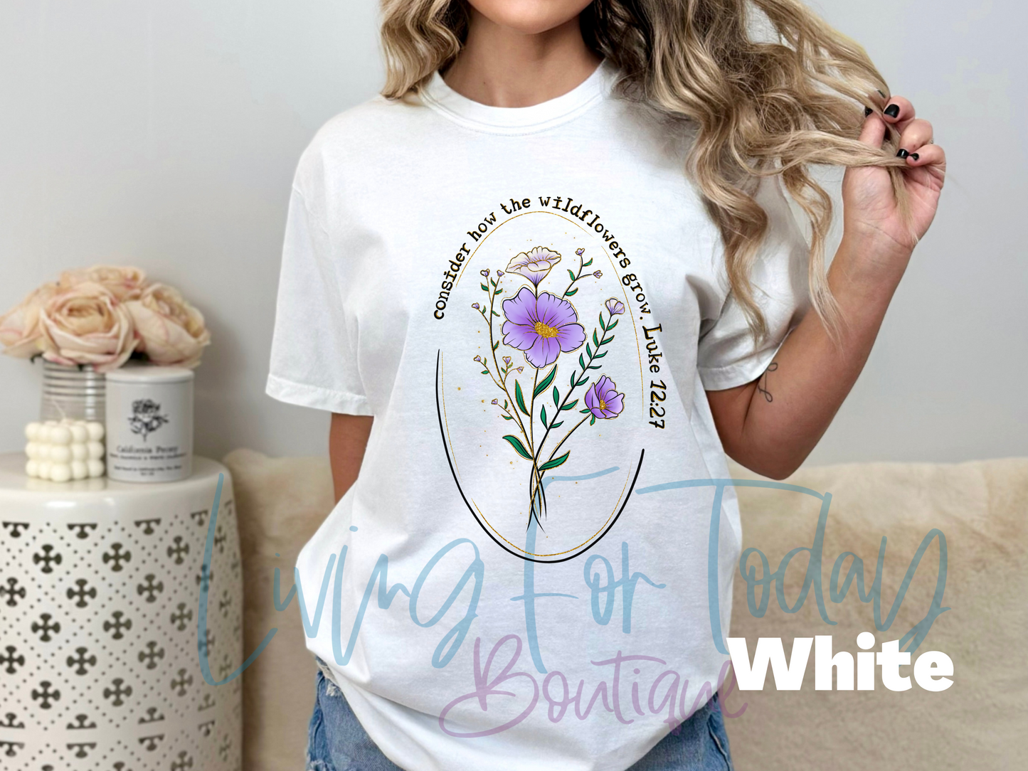 Consider the Wildflowers Shirt