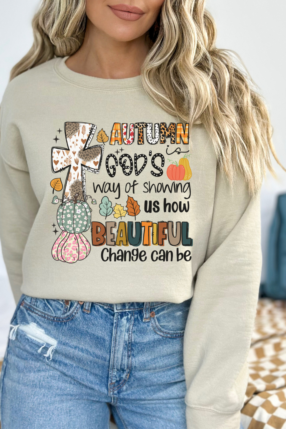 Autumn is God’s Way of Showing Us Beauty Sweatshirt