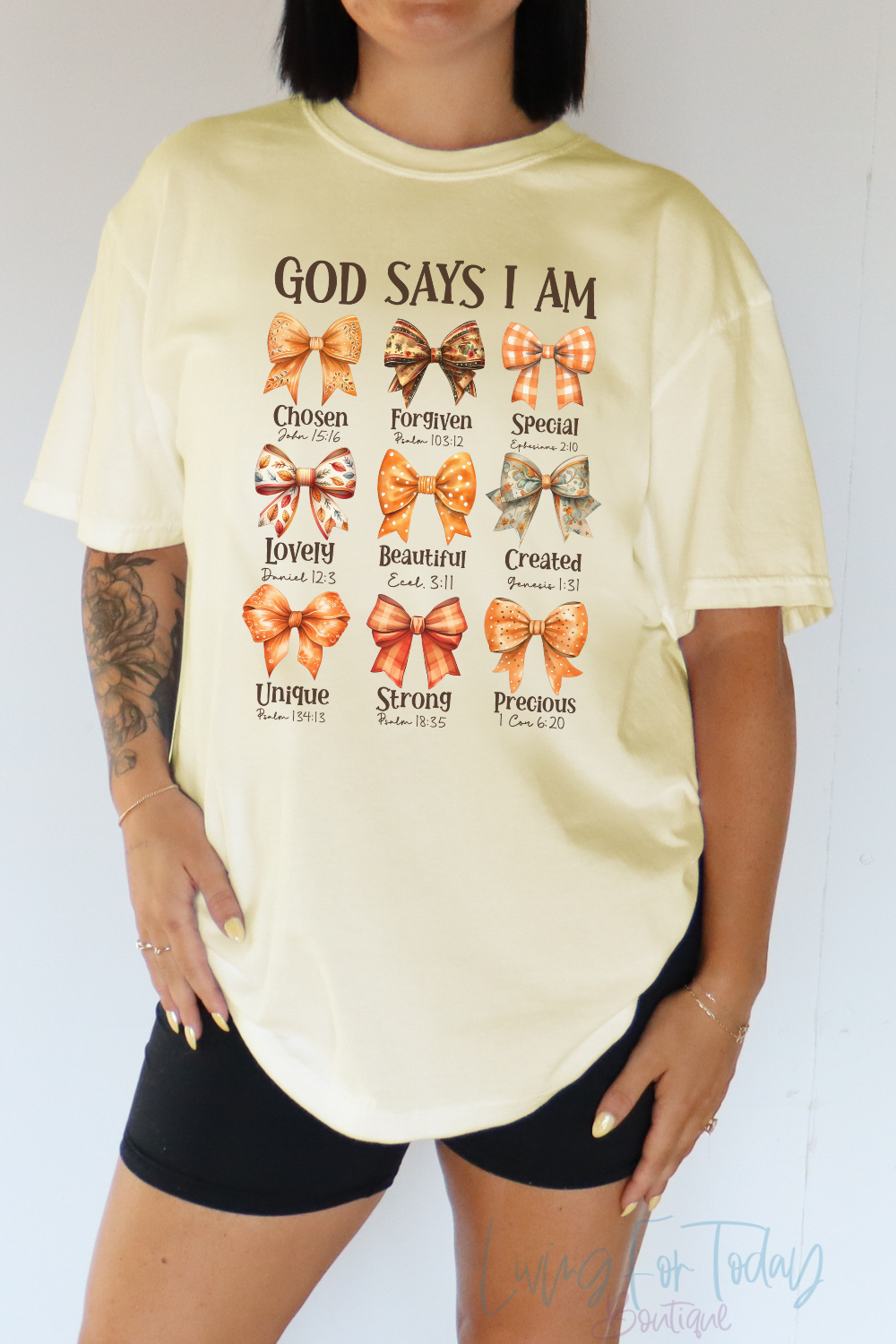 Comfort Color God Says I Am TShirt