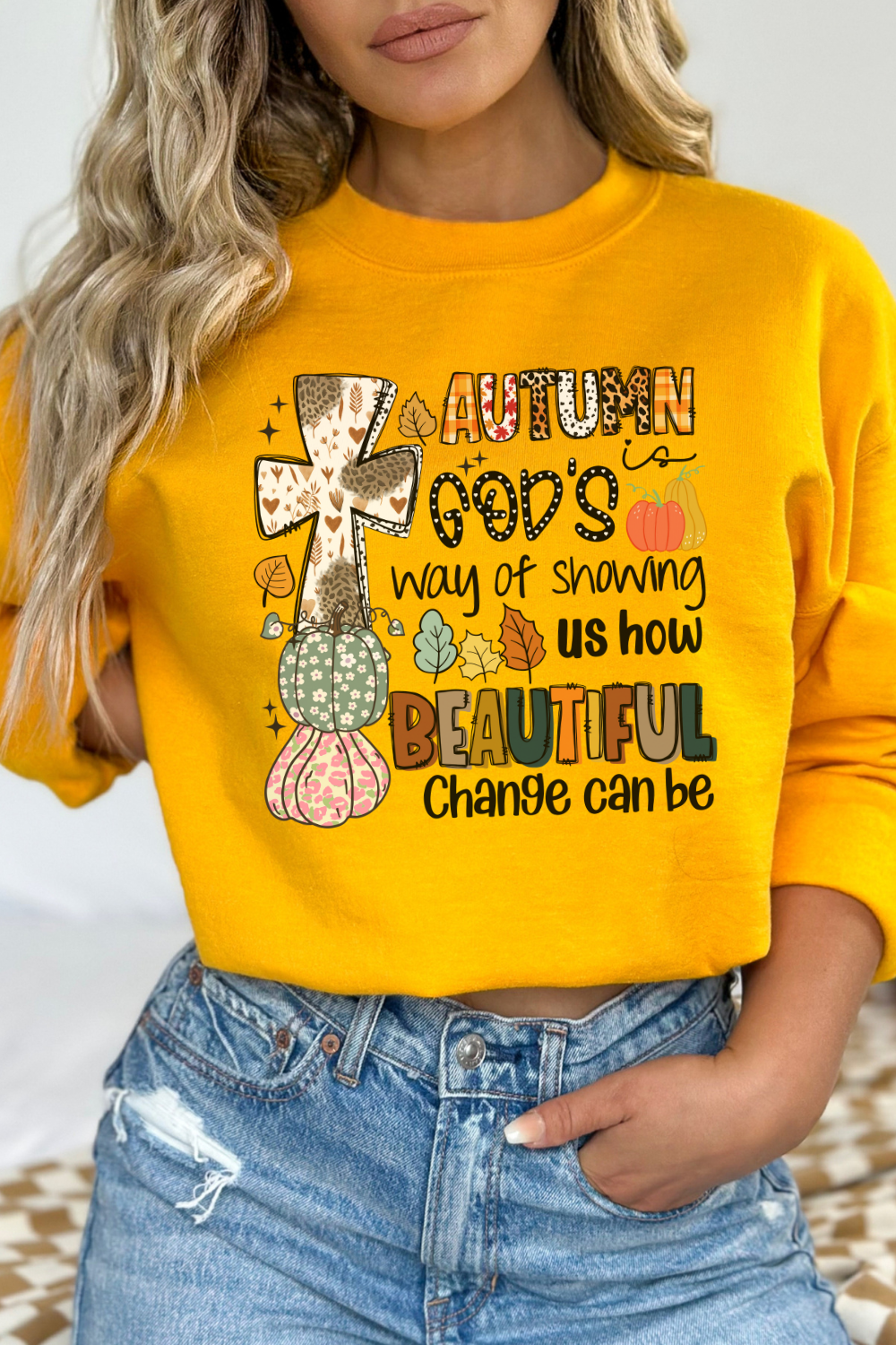 Autumn is God’s Way of Showing Us Beauty Sweatshirt