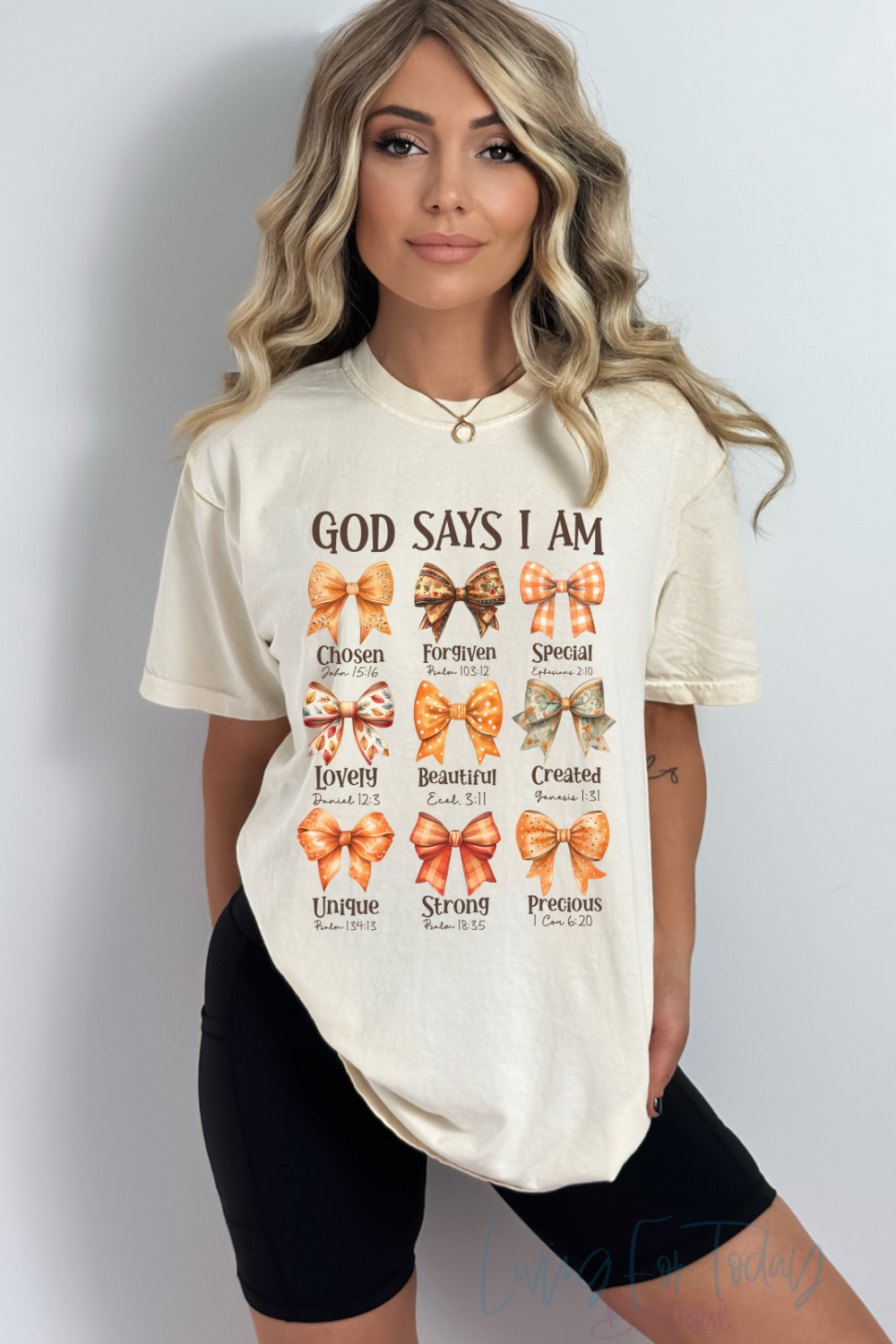 Comfort Color God Says I Am TShirt