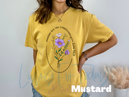 Consider the Wildflowers Shirt