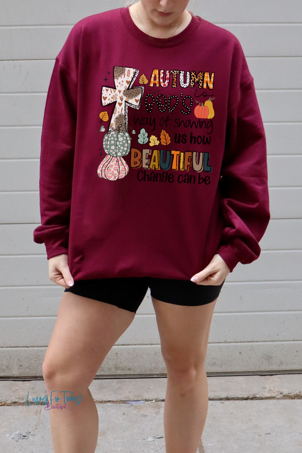 Autumn is God’s Way of Showing Us Beauty Sweatshirt