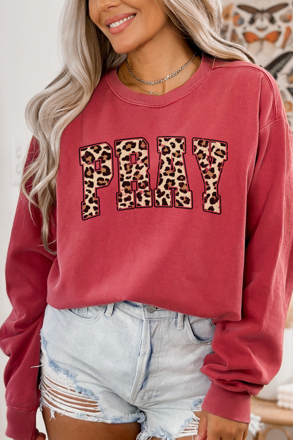 Comfort Color Pray Sweatshirt