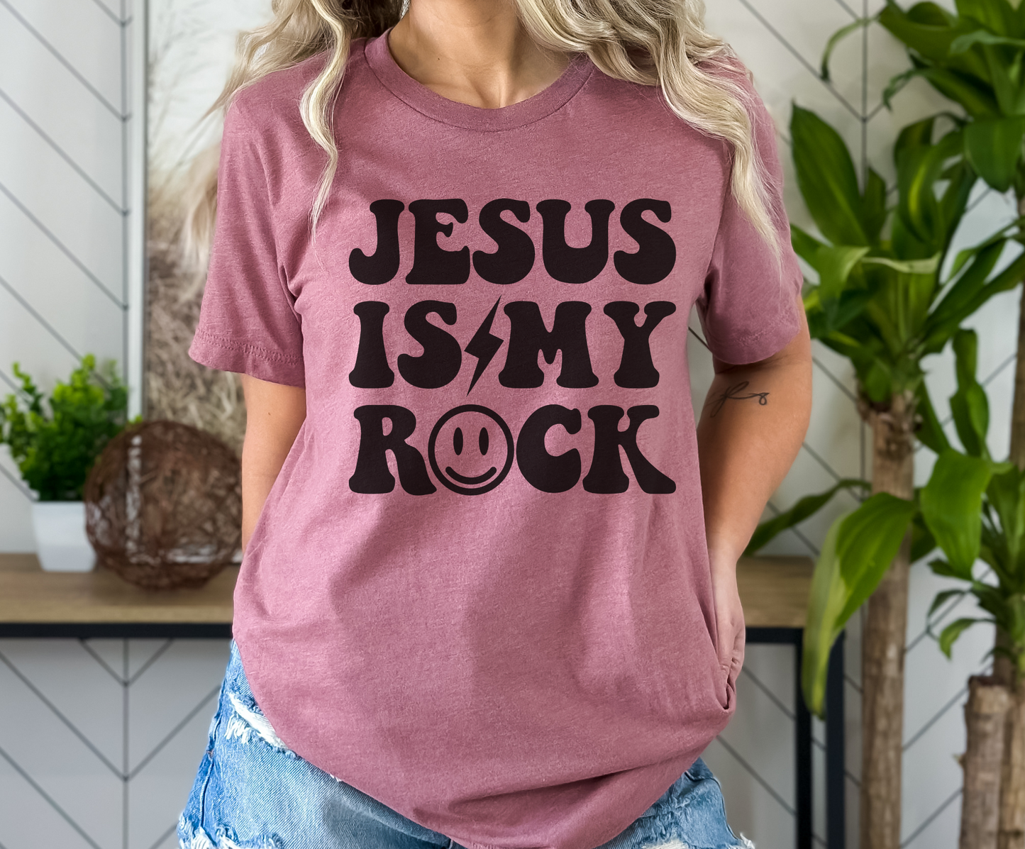 Jesus is My Rock Shirt