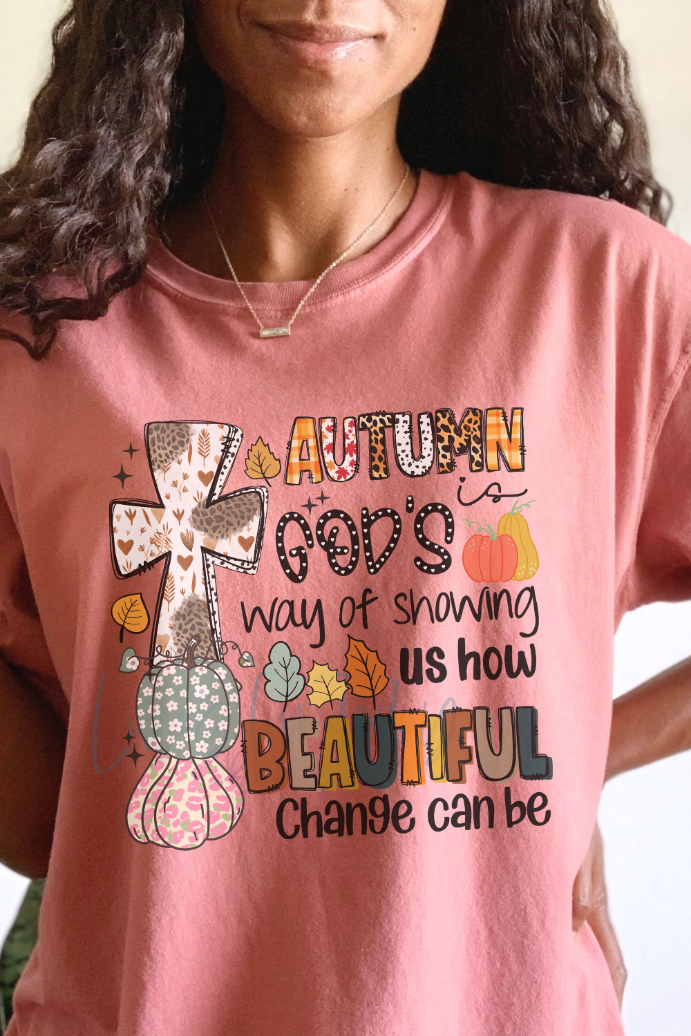 Comfort Color Autumn is Gods Way of Showing Us Beauty TShirt