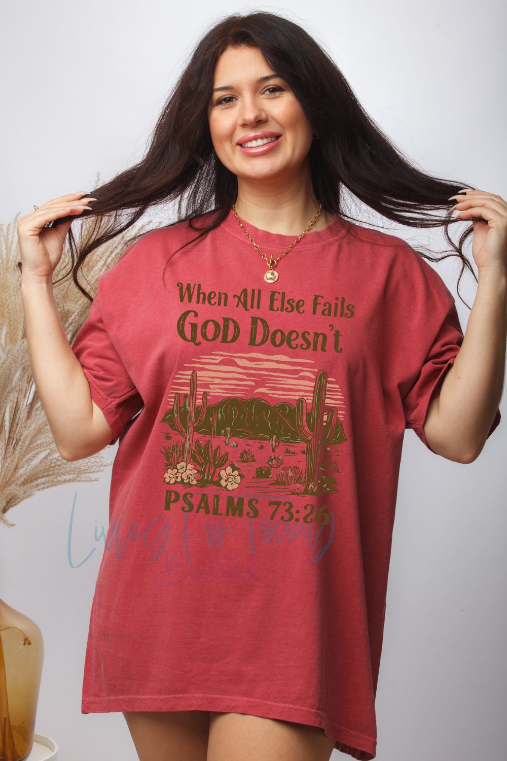 Comfort Color When All Else Fails God Doesn’t TShirt