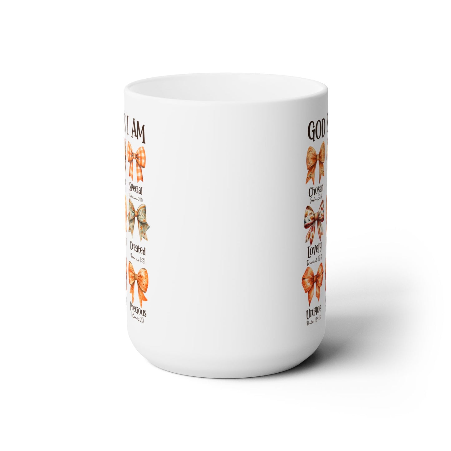 God Says I Am Coffee Mug- 15oz