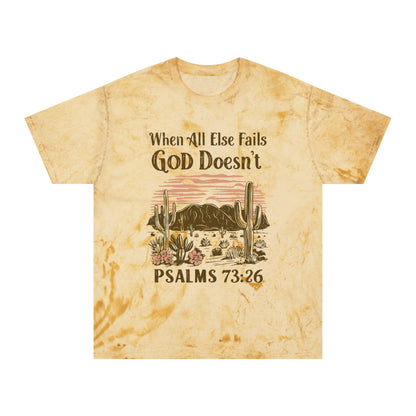 Comfort Colors Color Blast Psalm 73 26 T-Shirt