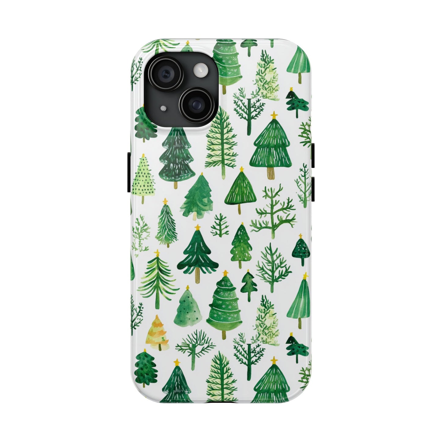 Christmas Trees Tough Phone Cases