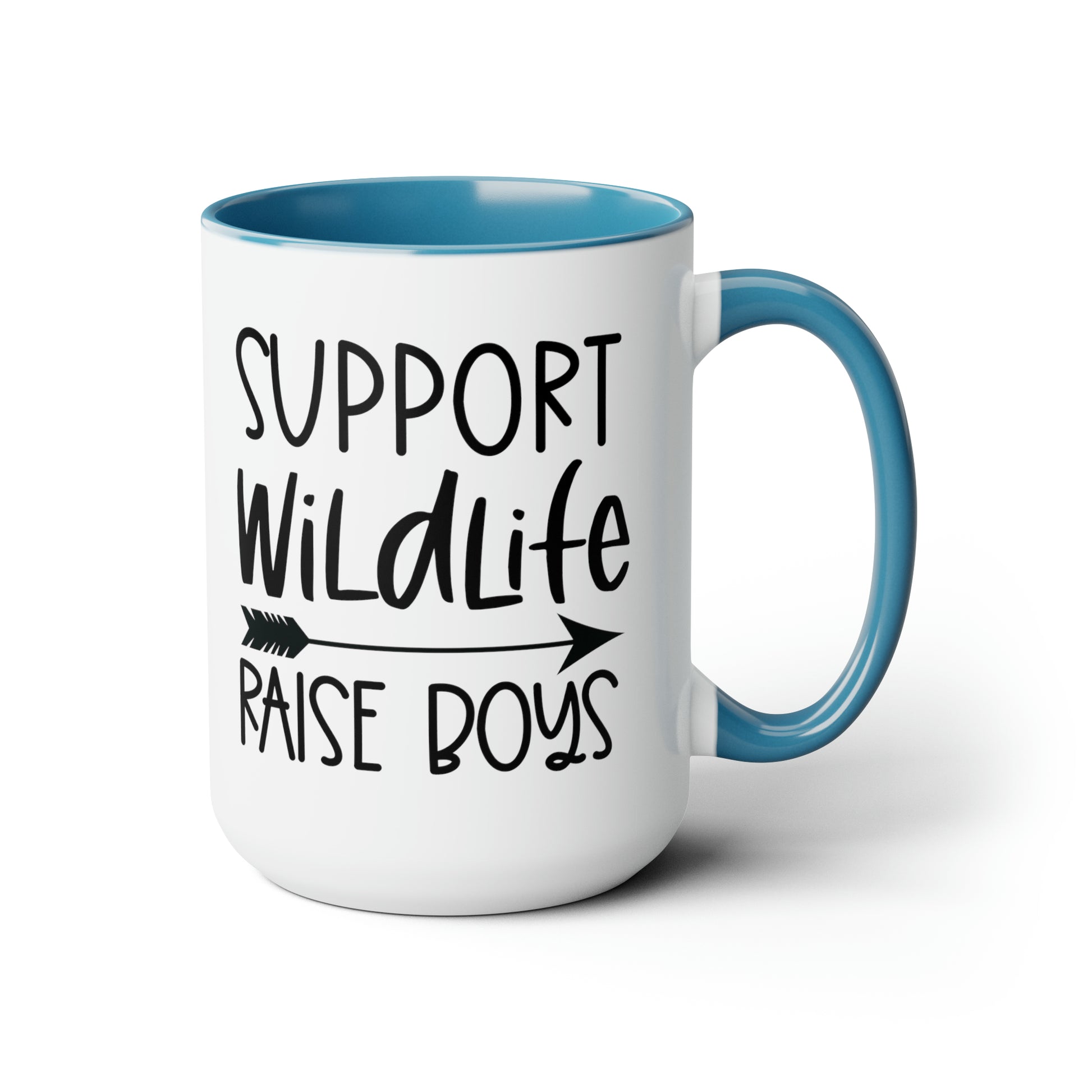 Support Wildlife Raise Boys Mug