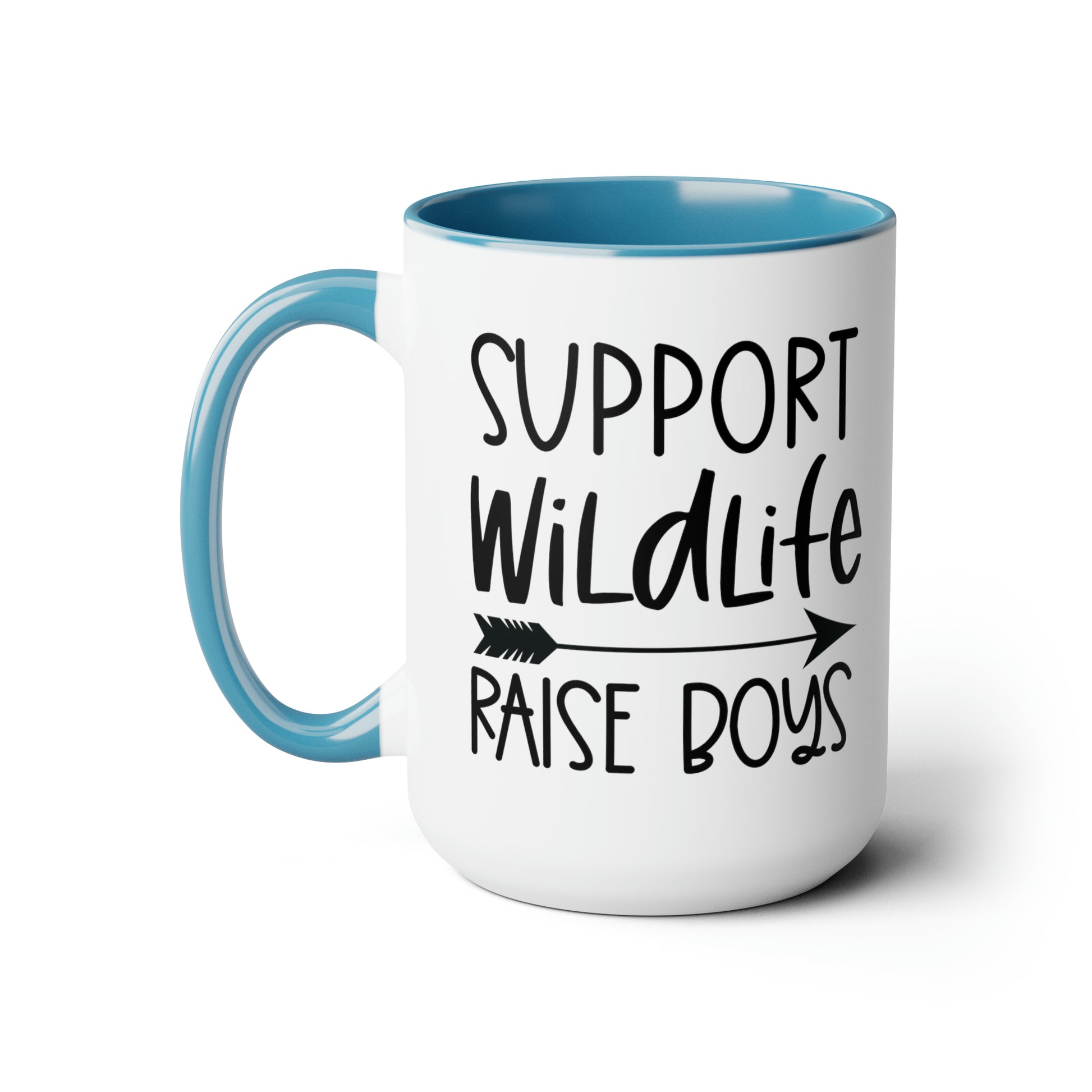 Support Wildlife Raise Boys Mug