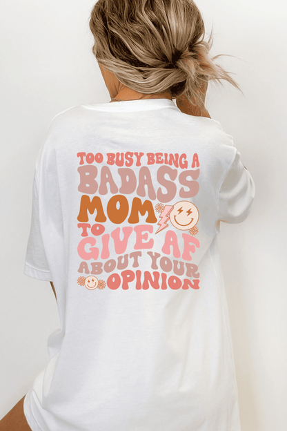 Bada*s Mom Graphic Tee