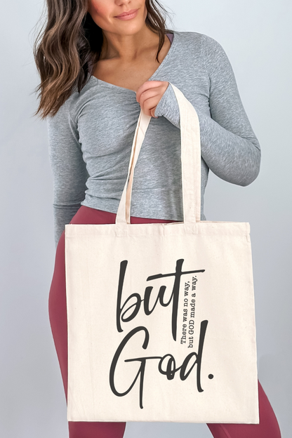 But God Tote Bag