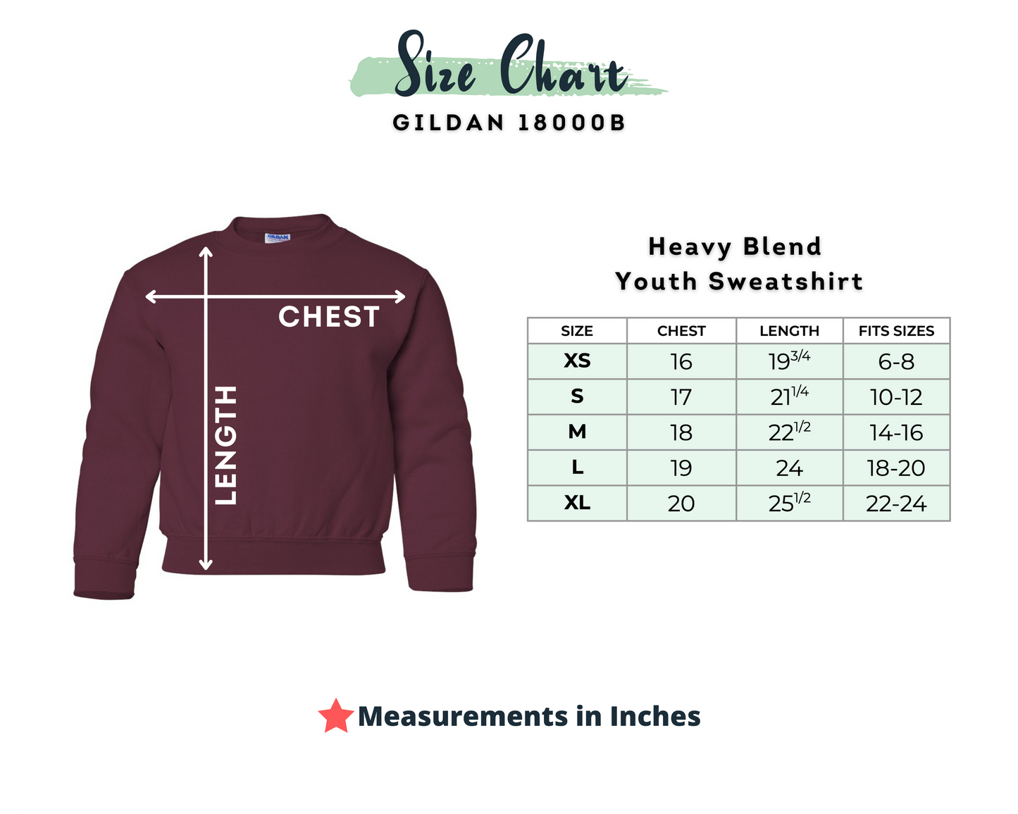 God Says Youth Crewneck Sweatshirt