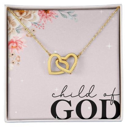 Child of God interlocking Heart Necklace