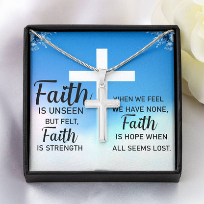 Have Faith Cross Necklace