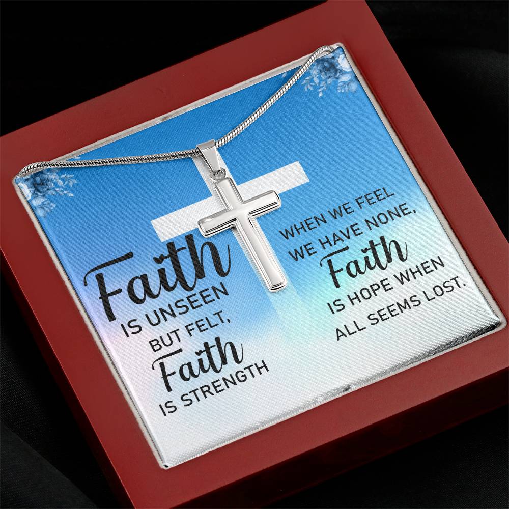 Have Faith Cross Necklace