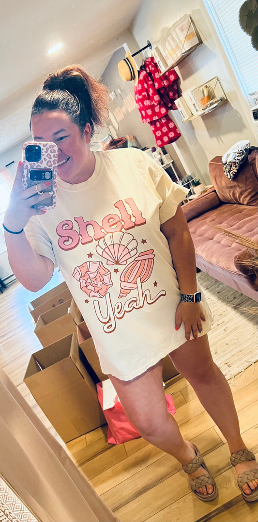 Shell Yeah Graphic Tee- Preorder