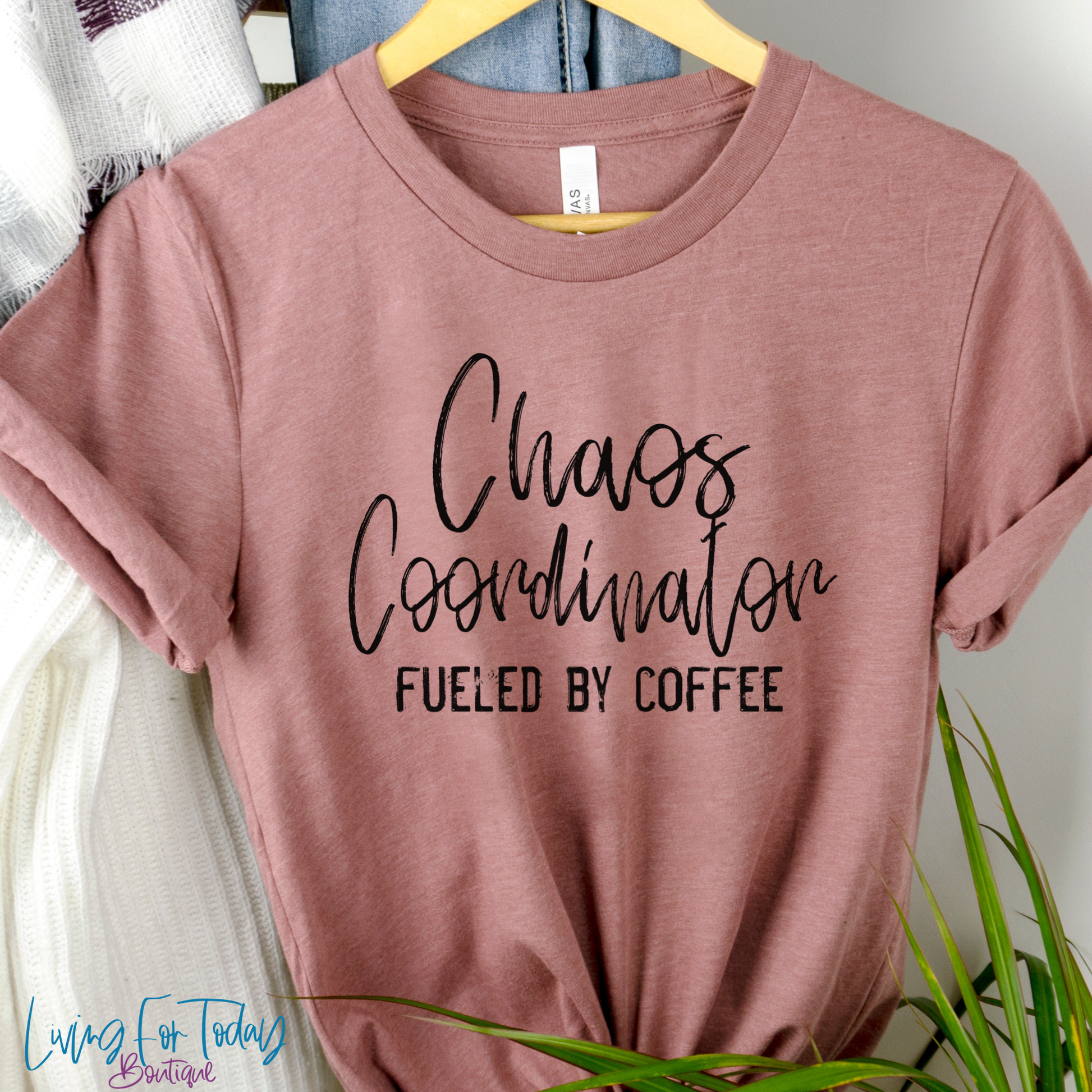 Chaos Coordinator Fueled by Coffee Shirt