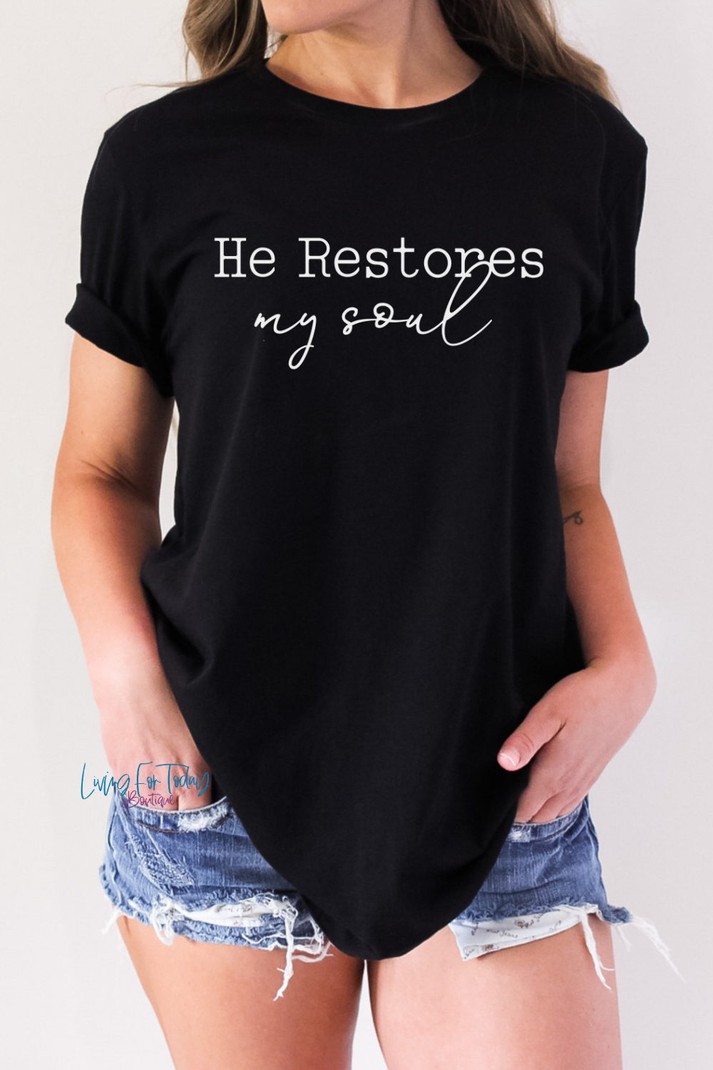 He Restores My Soul Shirt