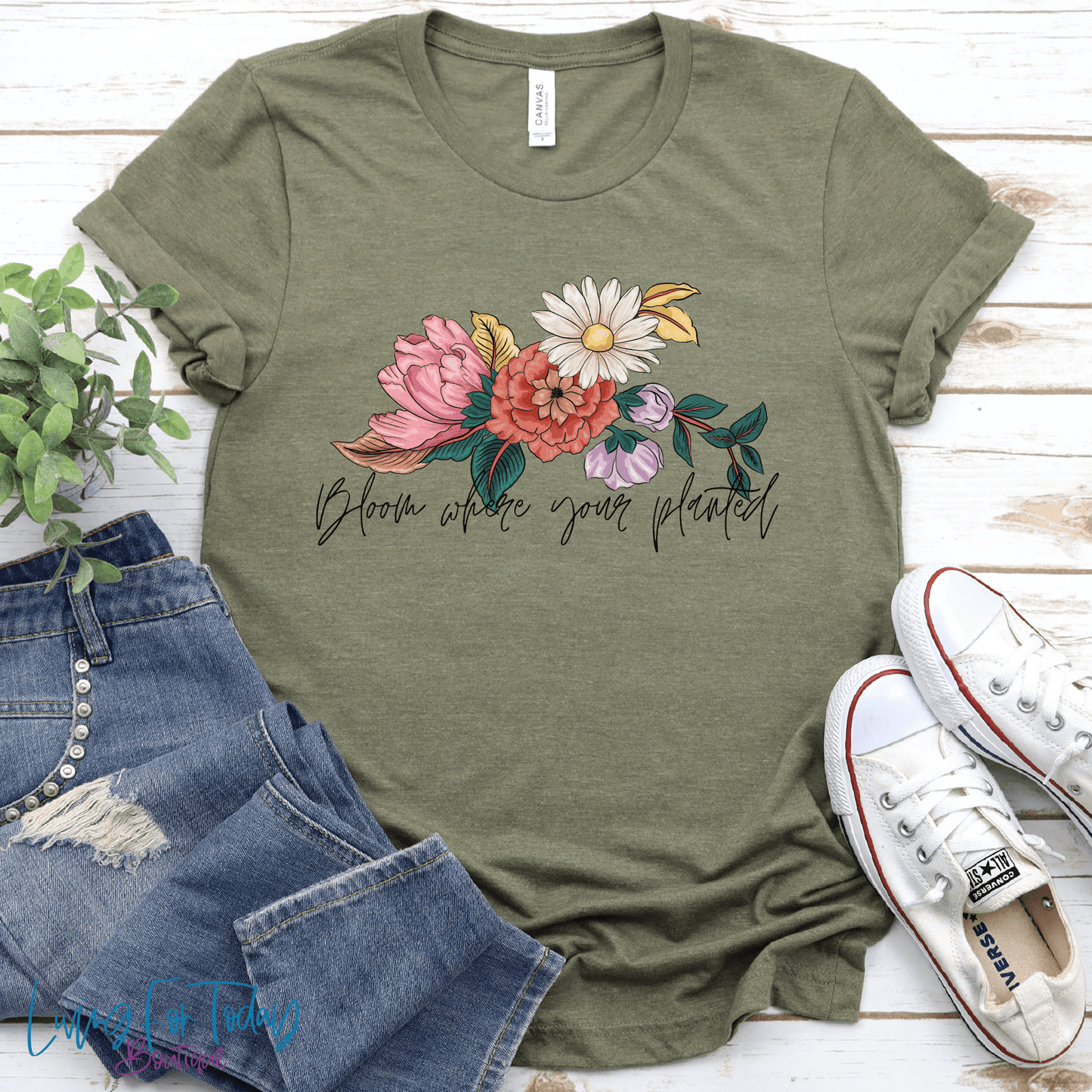 Bloom Where Your Planted Graphic Tee