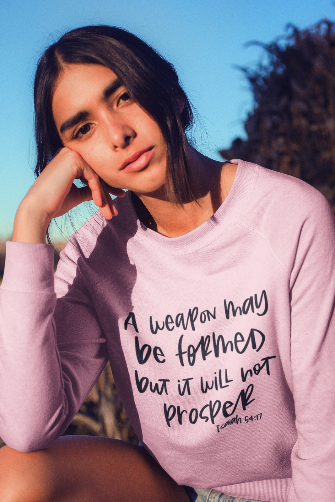 A Weapon May Be Formed But It Will Not Prosper Sweatshirt