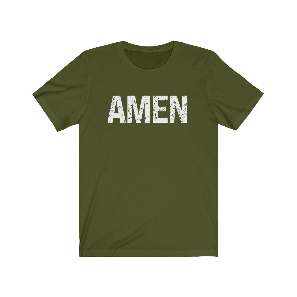 Christian Apparel, Amen Shirt, Christian Shirt, Christian Tee, Faith Shirt,