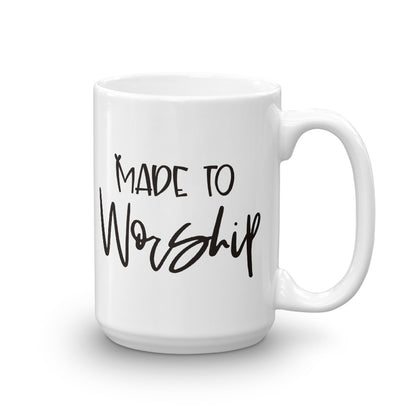 Made to Worship Coffee Mug