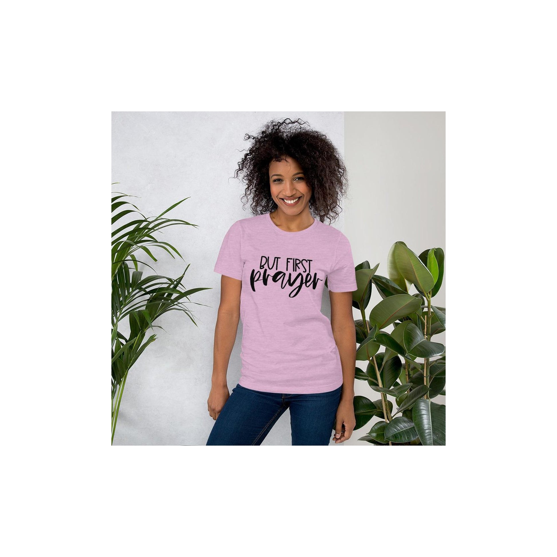 But First Prayer Graphic Tee Shirt