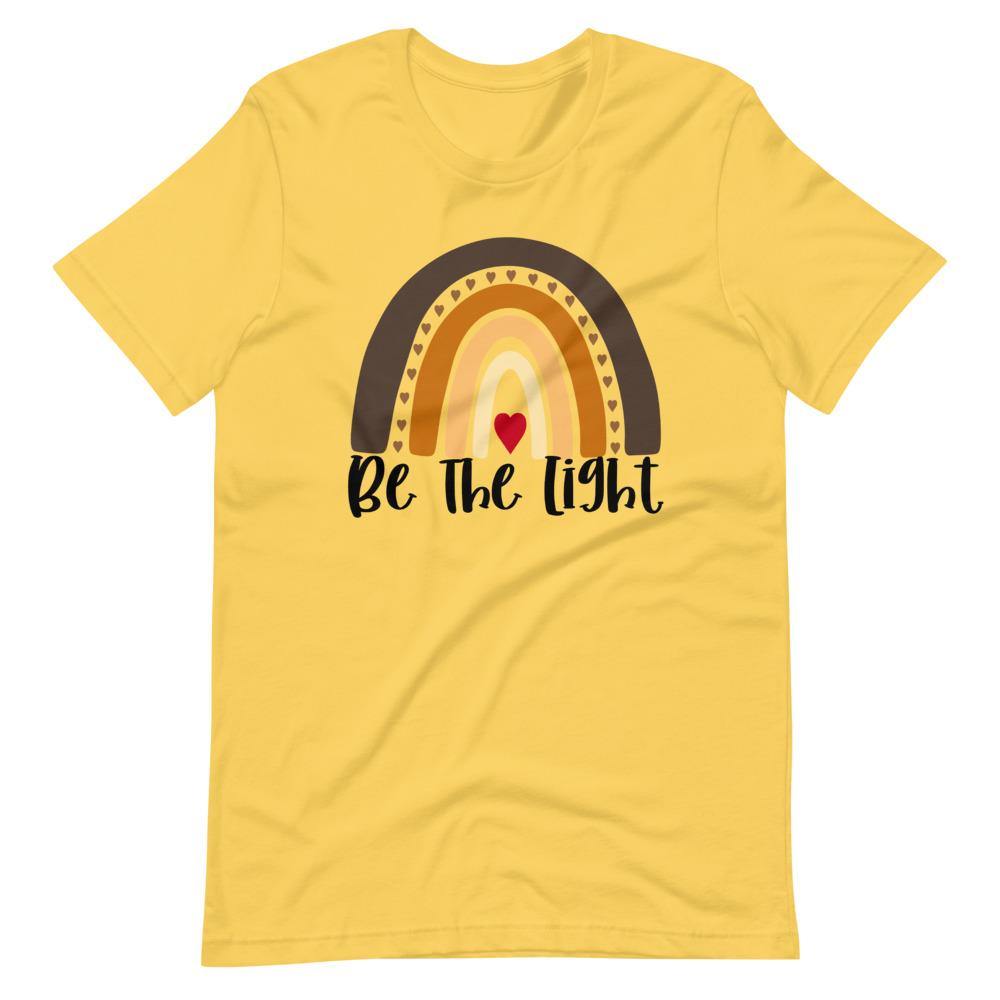 Be the Light Rainbow Graphic Shirt