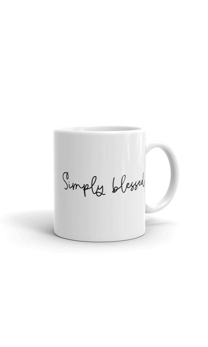 Simply Blessed Coffee Mug
