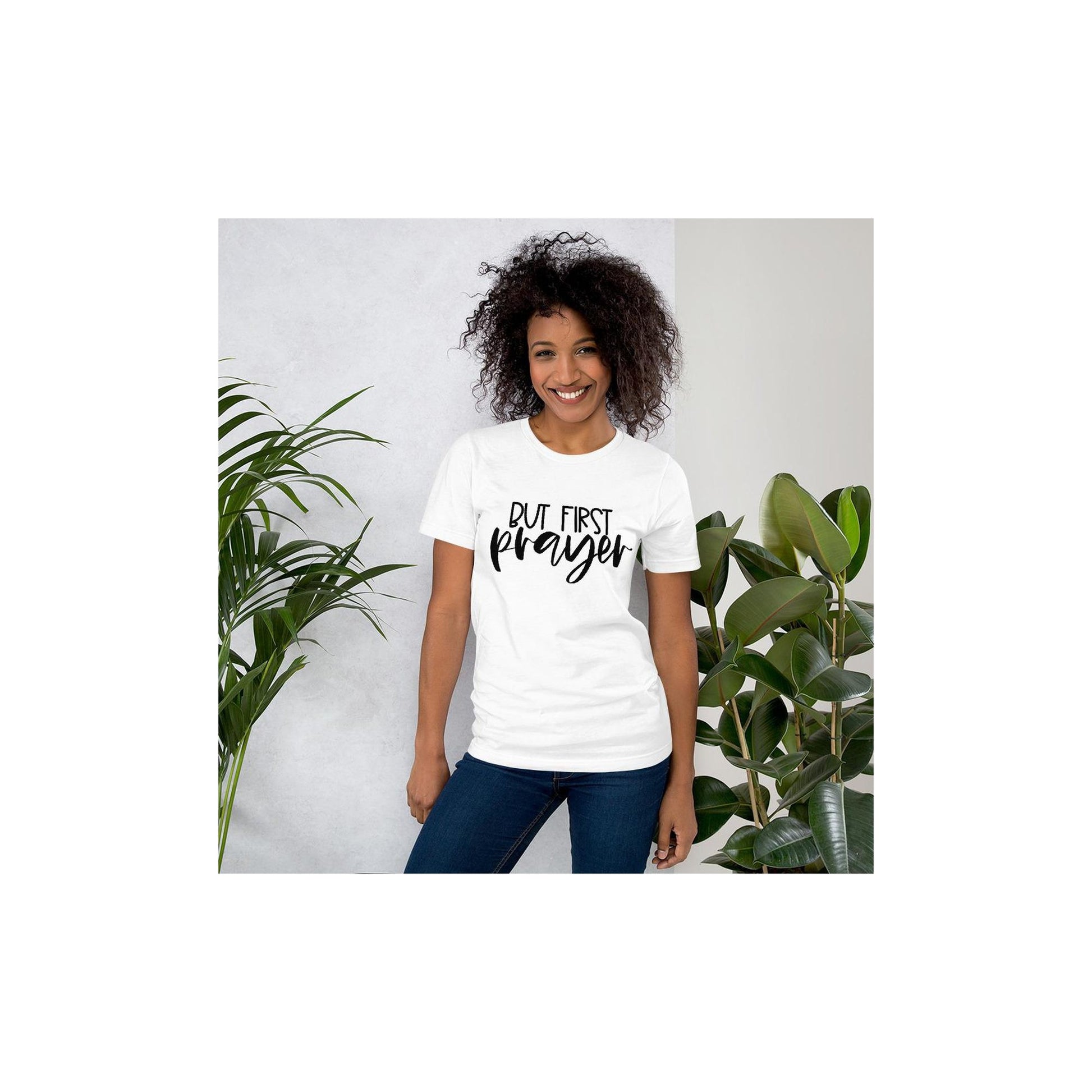 But First Prayer Graphic Tee Shirt