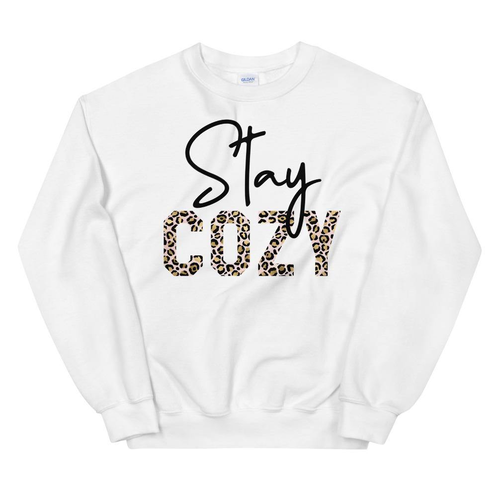 Stay Cozy Leopard Sweatshirt