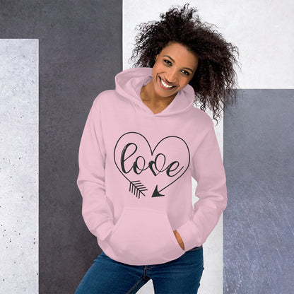 Love Heart Hoodie