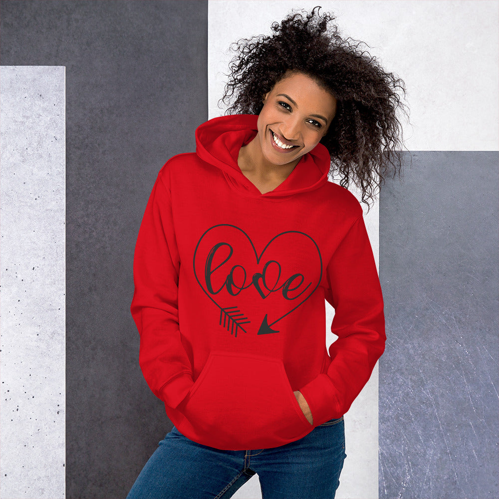 Love Heart Hoodie