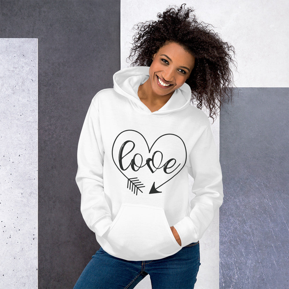 Love Heart Hoodie